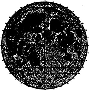 Карта Луны Тобиаса Майера