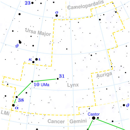 Созвездие Рыси (http://www.daviddarling.info/encyclopedia/L/Lyn.html)